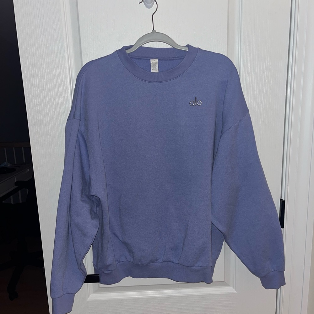 Alo Lilac Blue Sweatshirt